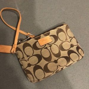 Coach wristlet